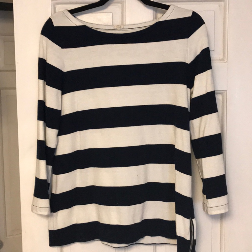 J.Crew 3/4 sleeve length top